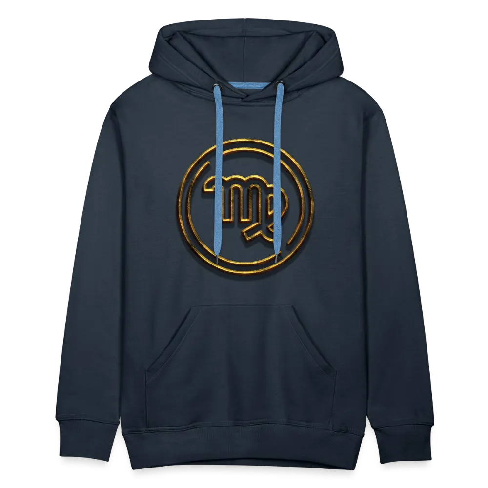 Virgo Gold 3D Men’s Premium Hoodie