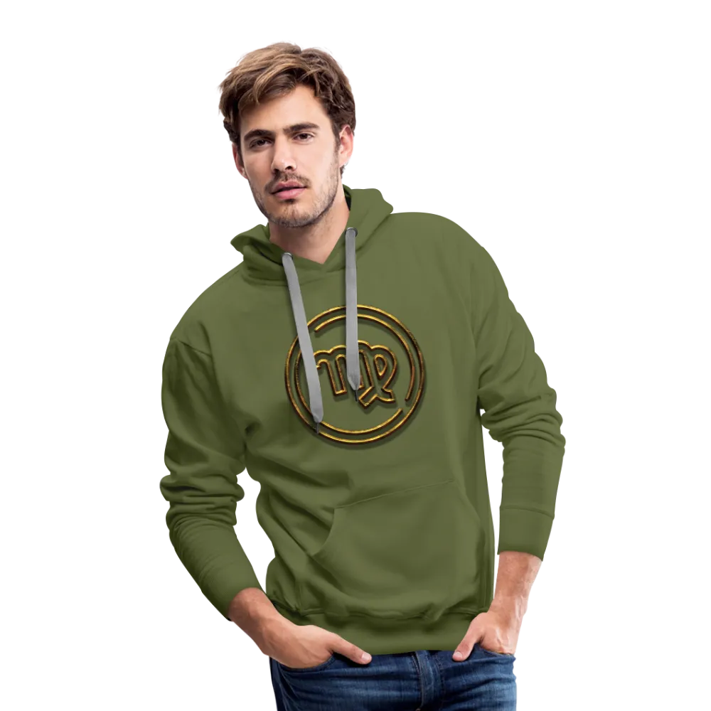 Virgo Gold 3D Men’s Premium Hoodie