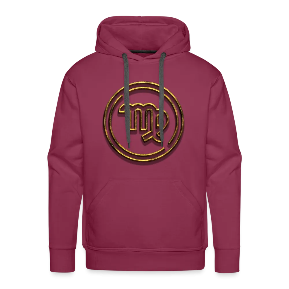 Virgo Gold 3D Men’s Premium Hoodie