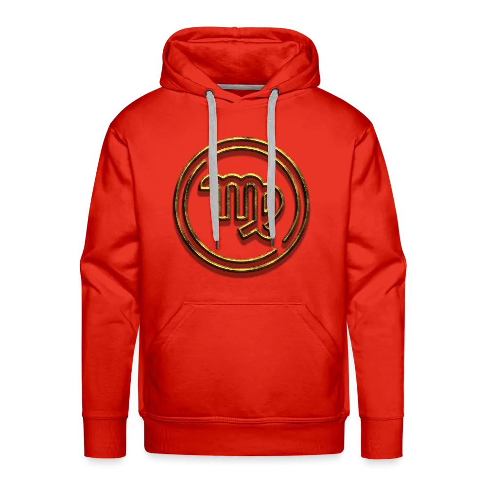 Virgo Gold 3D Men’s Premium Hoodie