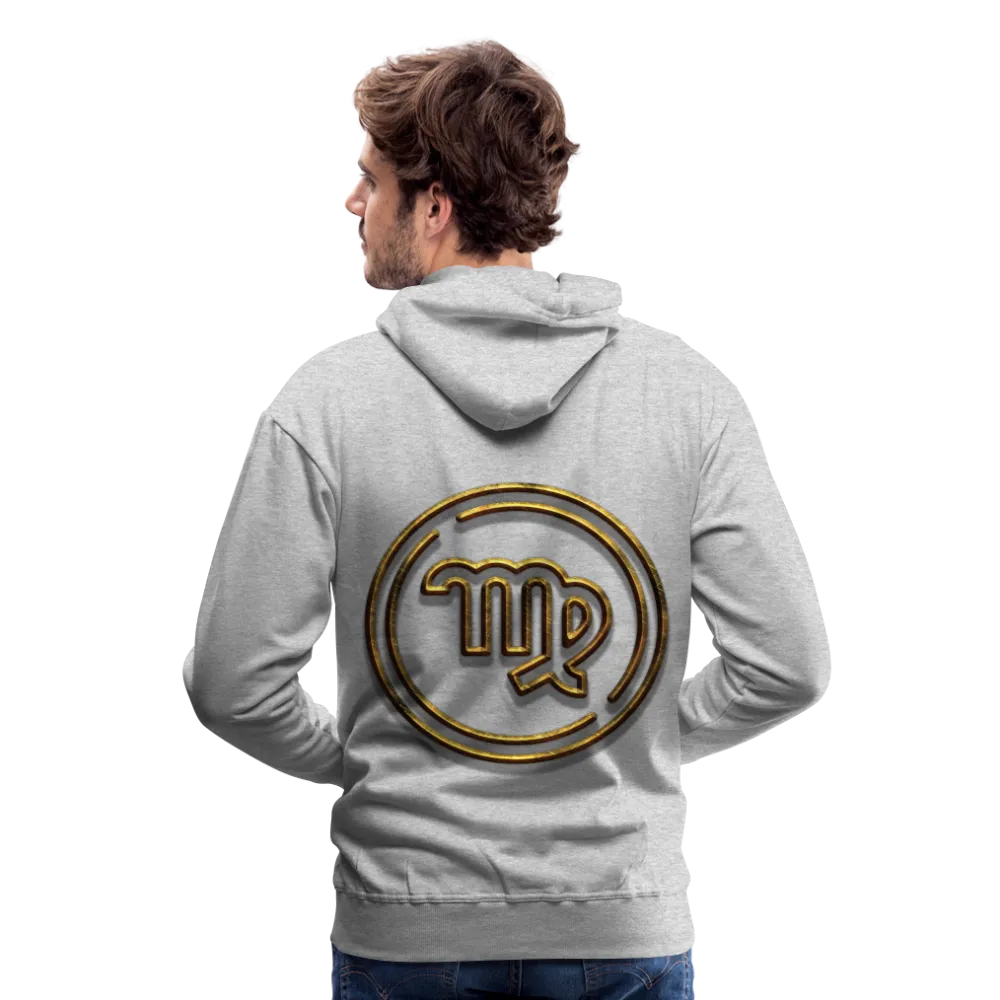 Virgo Gold 3D Men’s Premium Hoodie