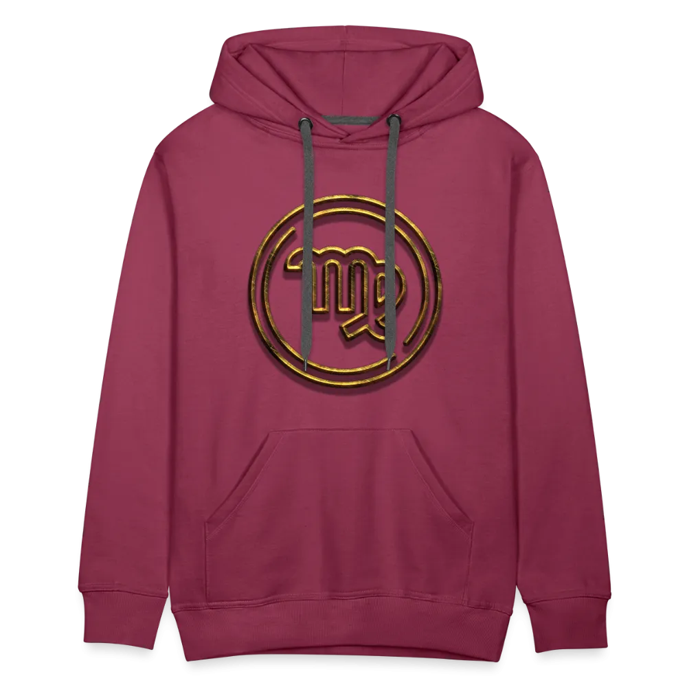 Virgo Gold 3D Men’s Premium Hoodie