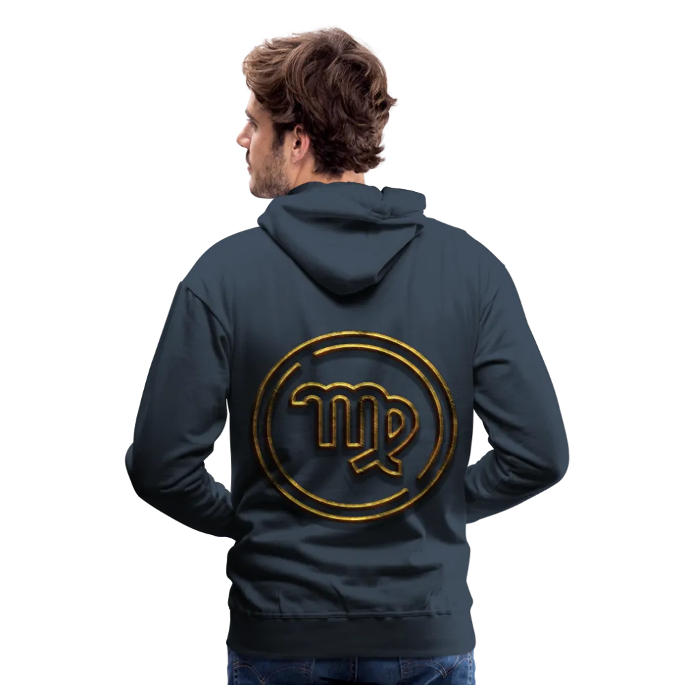 Virgo Gold 3D Men’s Premium Hoodie