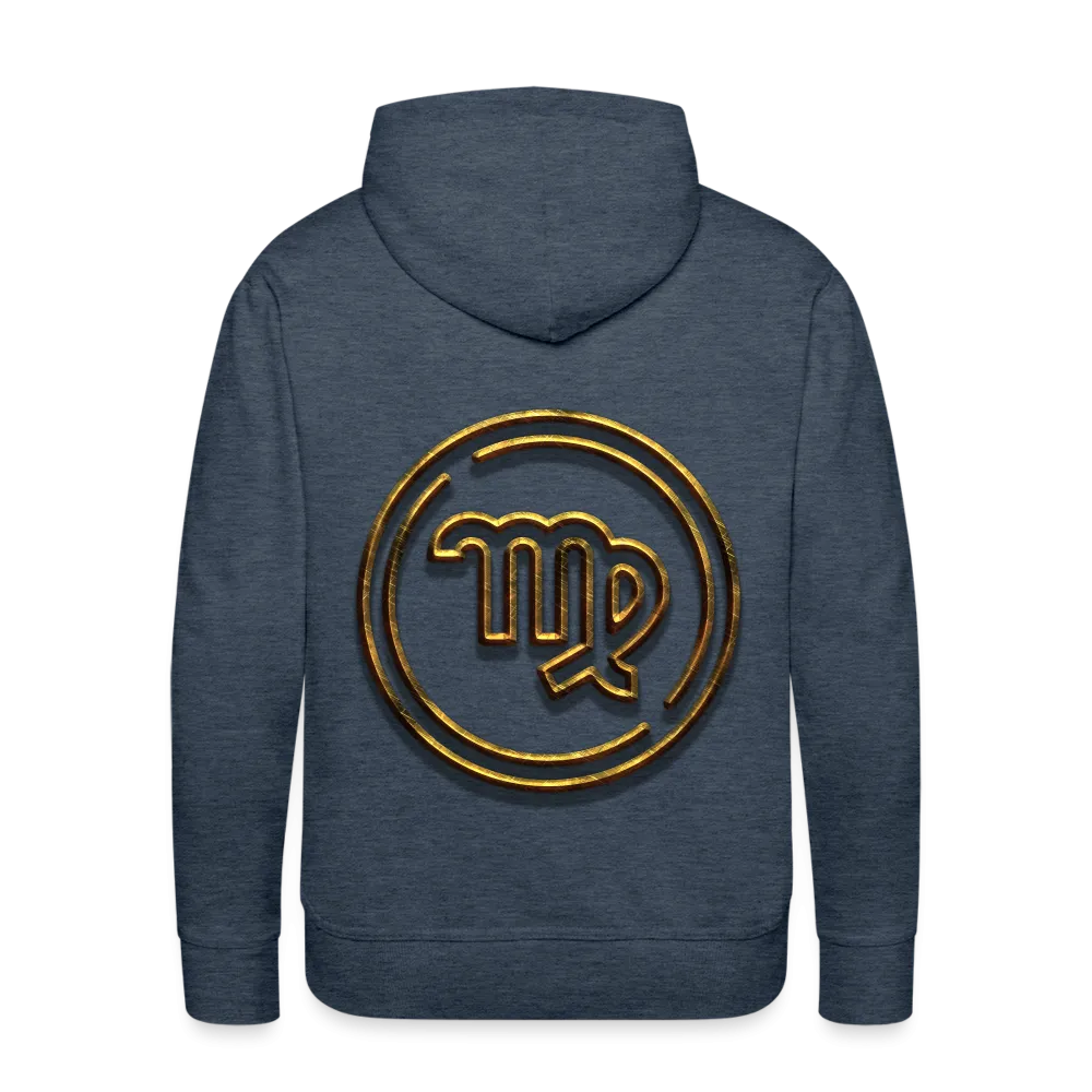 Virgo Gold 3D Men’s Premium Hoodie