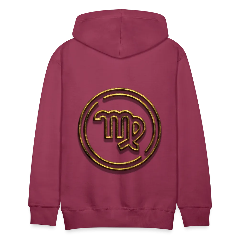 Virgo Gold 3D Men’s Premium Hoodie