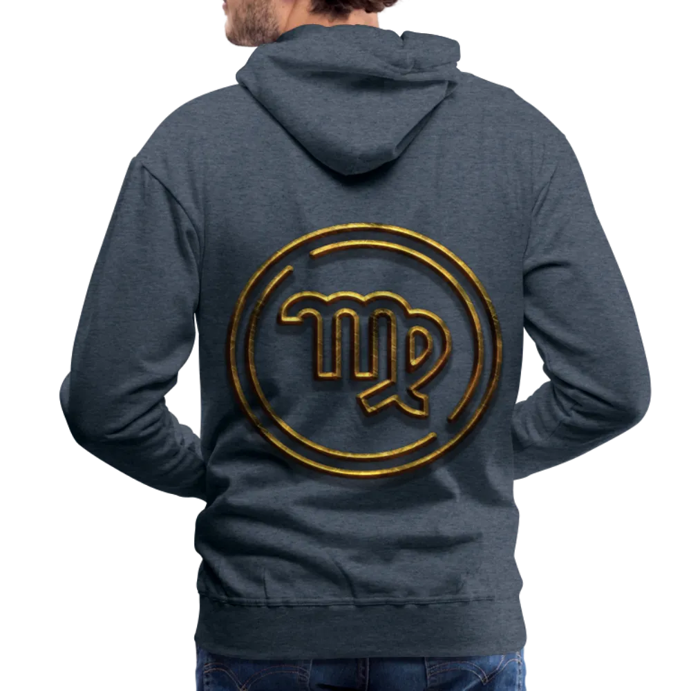 Virgo Gold 3D Men’s Premium Hoodie