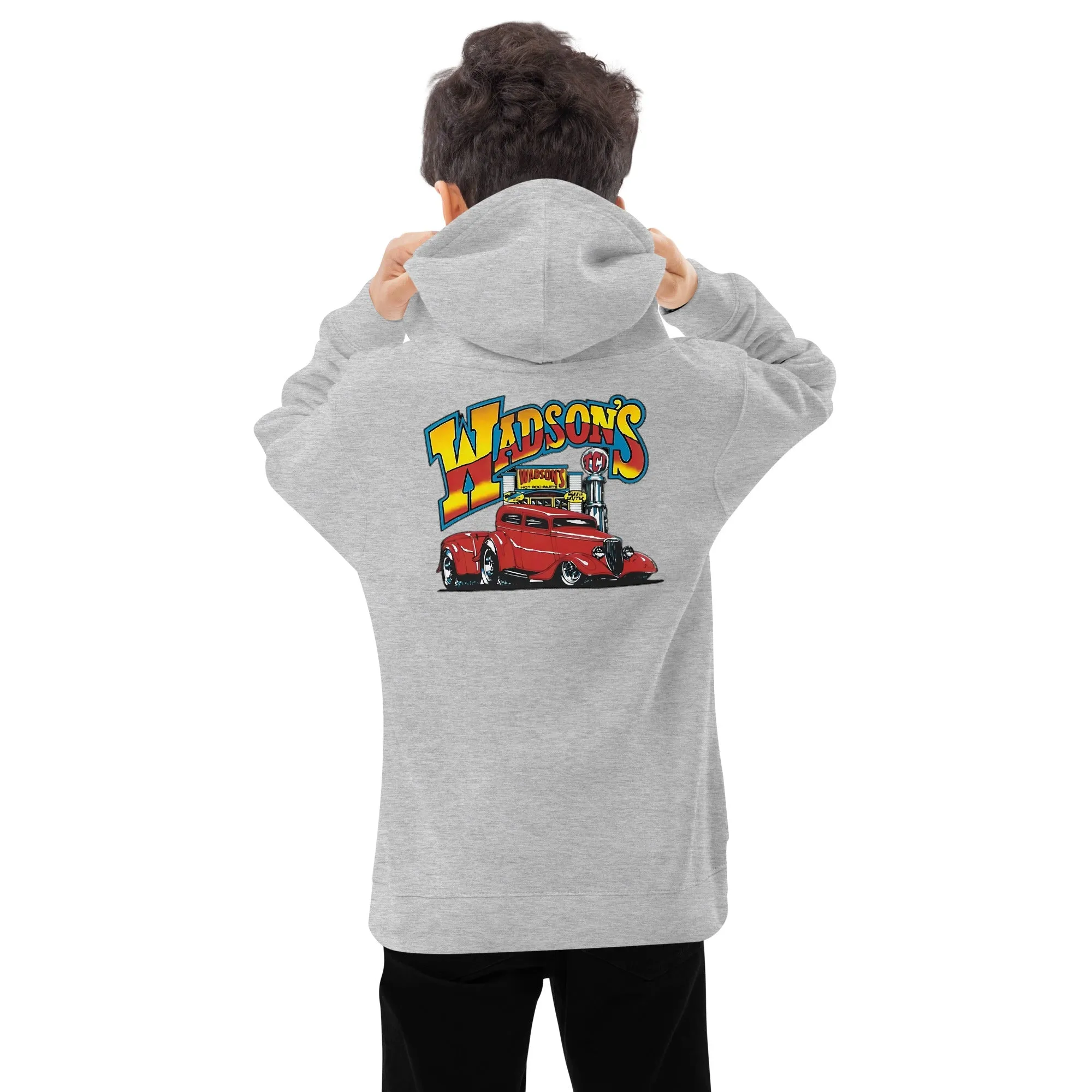 Wadson's Hot Rods Timeless Youth fleece hoodie