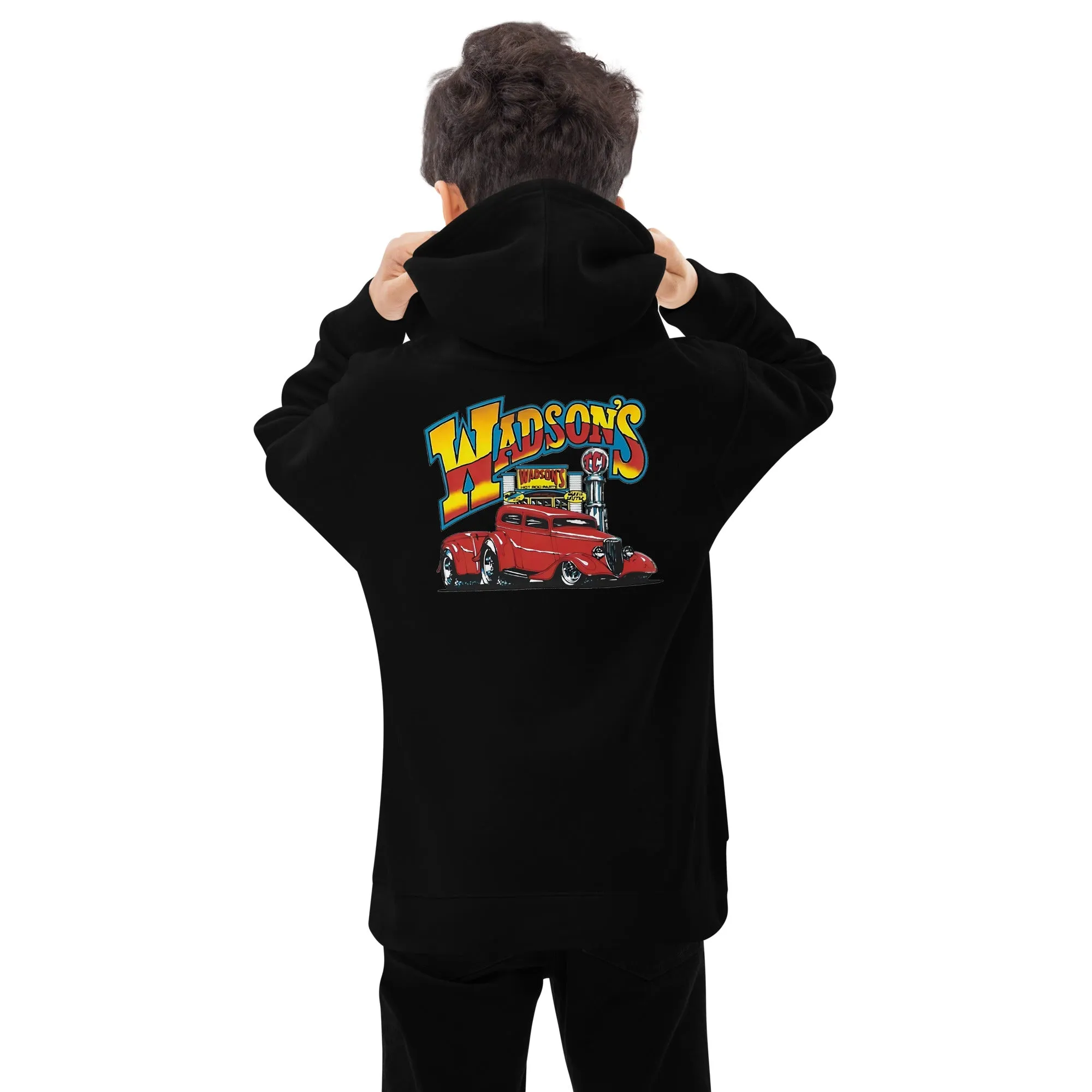 Wadson's Hot Rods Timeless Youth fleece hoodie