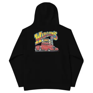 Wadson's Hot Rods Timeless Youth fleece hoodie