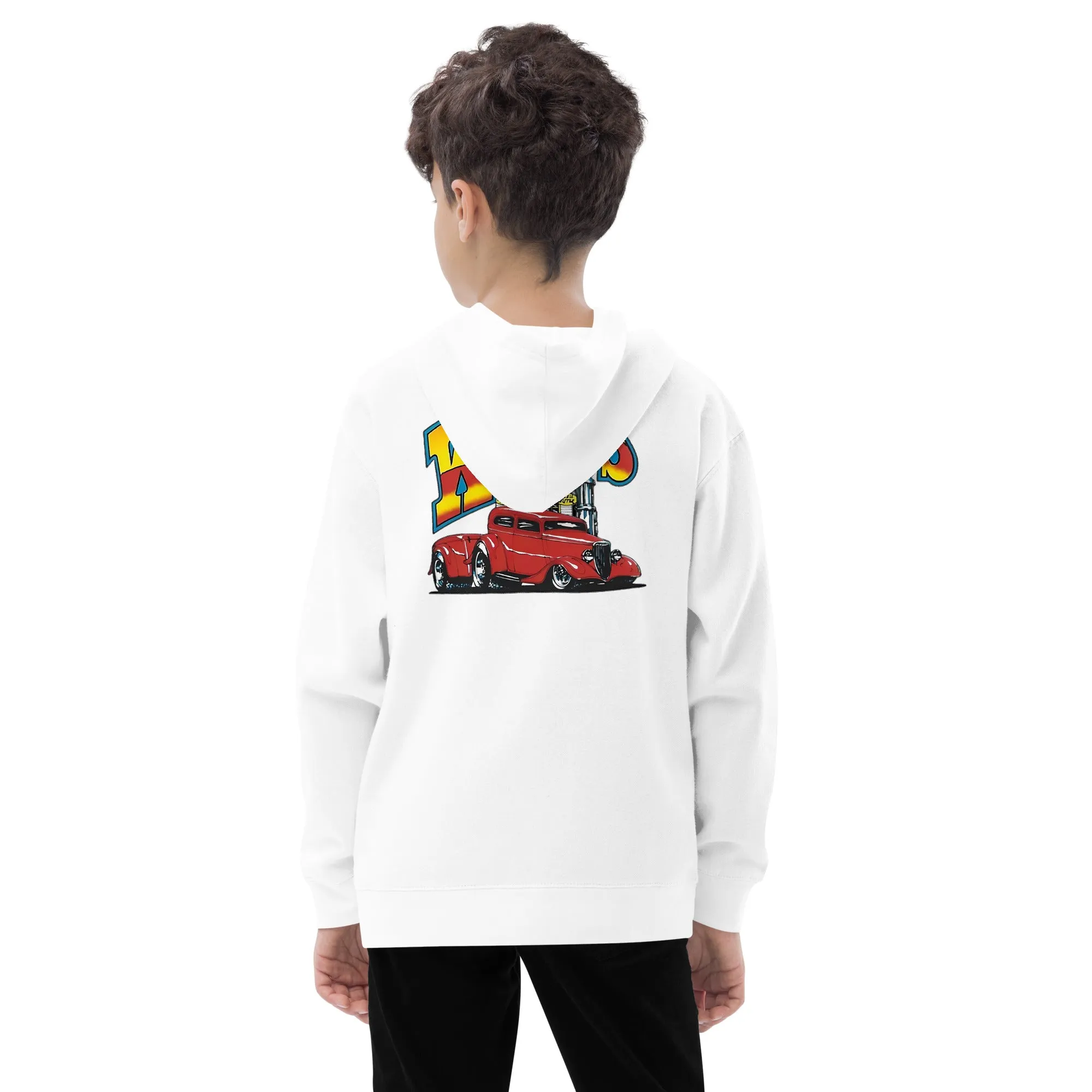 Wadson's Hot Rods Timeless Youth fleece hoodie