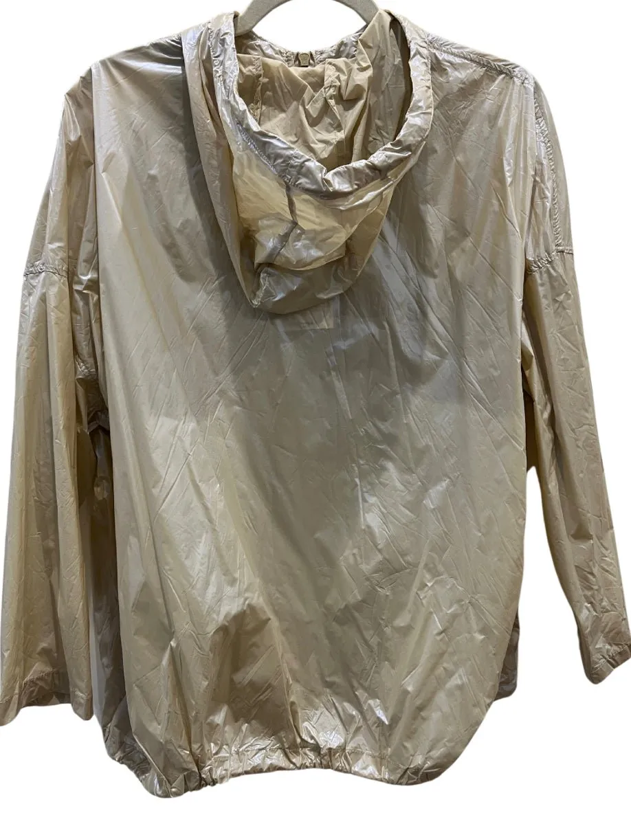 Waterproof jacket iridescent