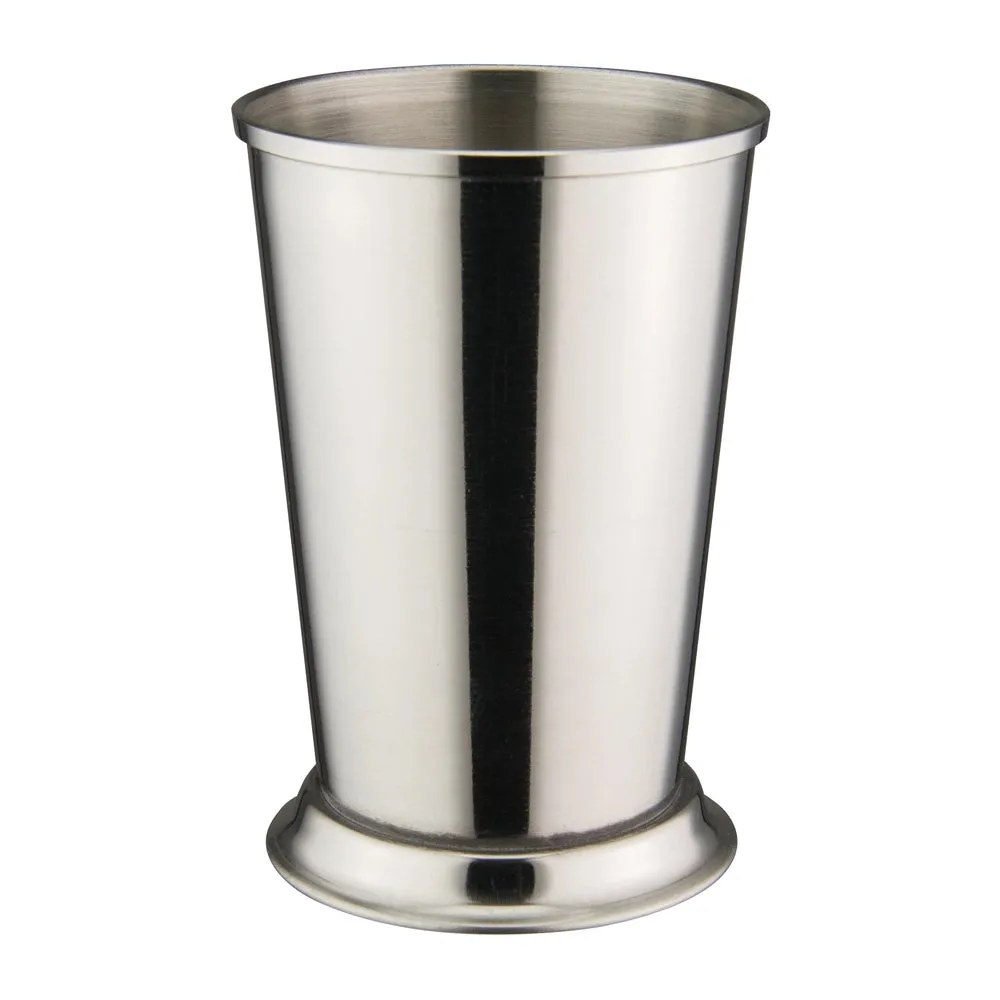 Winco DDSE-101S Mint Julep Cup, 3"Dia x 4-3/8"H, Stainless Steel